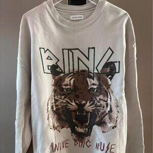 Anine Bing Women's Animal Print Sweatshirt